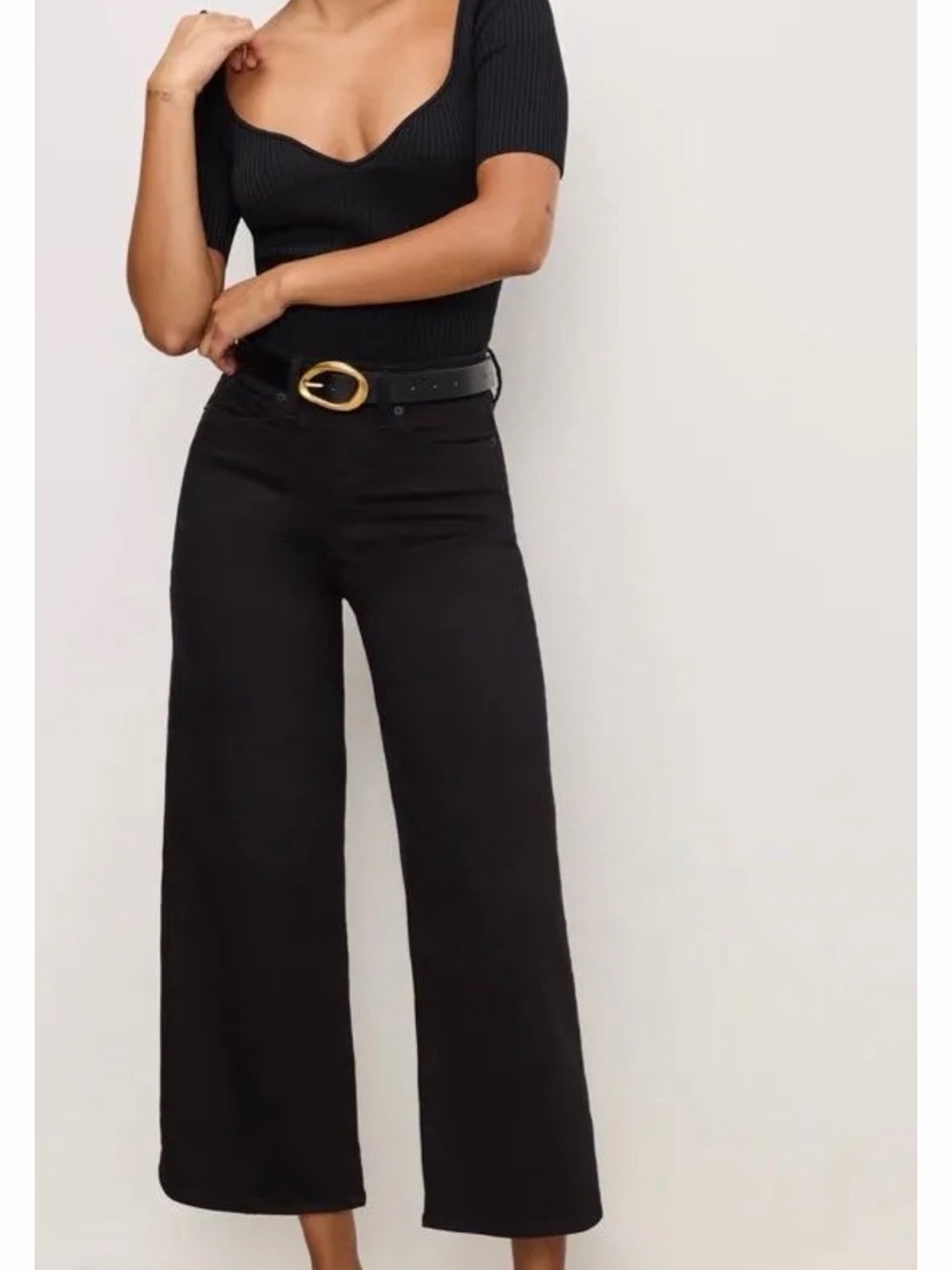 Good American Good Waist Palazzo (best pants ever!)